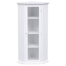 White Freestanding Bathroom Cabinet
