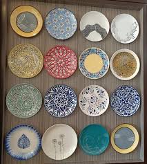 Multicolor Ceramics Ceramic Wall Plates
