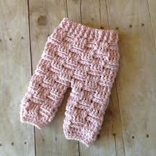 Crochet Pattern For Basket Weave Baby