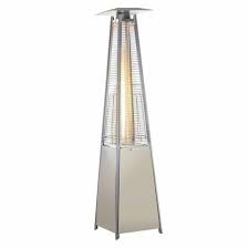 Outsunny Steel Pyramid Patio Gas Heater