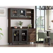 Large Kitchen Pantry Cabinet Buffet