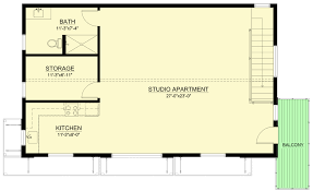 900 Square Foot Modern Studio Apartment