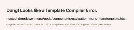 yielded hash to a contextual component