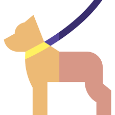 Dog Basic Straight Flat Icon