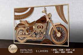 Motorcycle Harley Davidson Gift Graphic