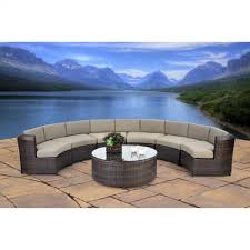 Avila Semicircle Sectional Patio