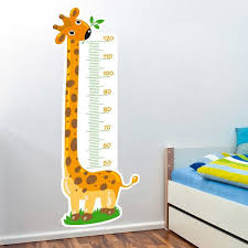 Grow Chart Sticker Nice Giraffe