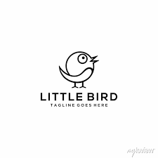Little Bird Logo Template Vector Icon