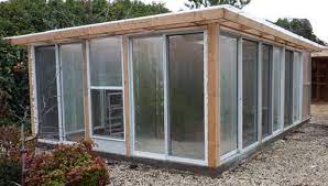Sliding Glass Door Greenhouse 2 Build