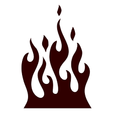 Burning Fire Silhouette Icon Png Svg