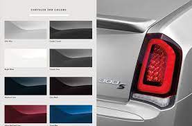 Chrysler 300 Paint Codes Color Charts