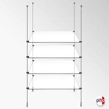 Retail Display Glass Shelving Kit For