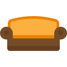 Sofa Bed Generic Color Fill Icon