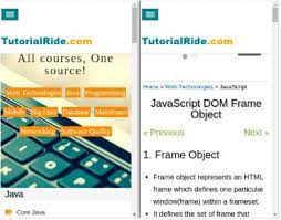 javascript dom frame object