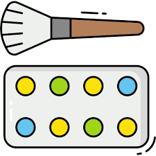 Makeup Generic Outline Color Icon
