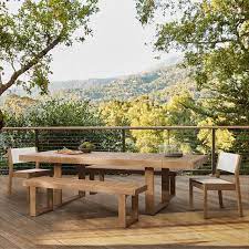 Portside Wood Outdoor Expandable Dining