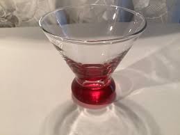 Red Liquor Cocktail Dizzy 8 Oz Glass