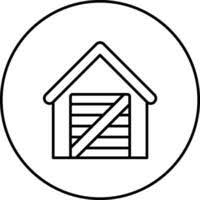 Garden Shed Icon Style 21642469 Vector