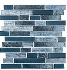 Admiral Blue Series Capitol Glass Tile