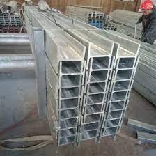 galvanized steel h beam posts retaining
