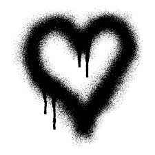 Premium Vector Graffiti Heart Icon