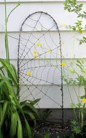 Spider Web Garden Trellis