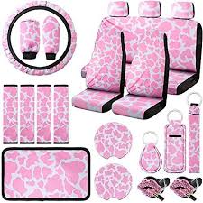 Cow Car Seat Cover Steering