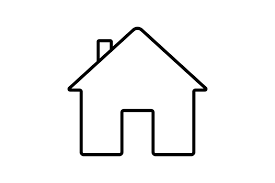 House Icon Line Icon Style Design