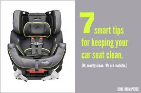 7 Tips For Keeping Your Car Seat Clean