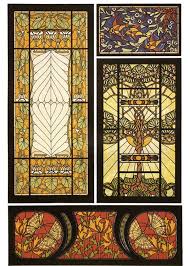 Art Nouveau Stained Glass Design