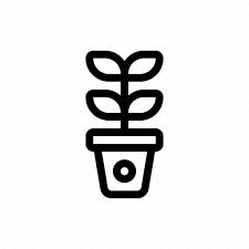 Gardening Plant Pot Icon