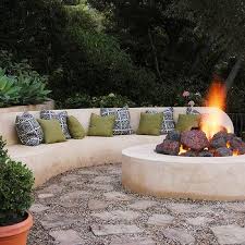 Fire Pit Filled With Lava Rock Design Ideas