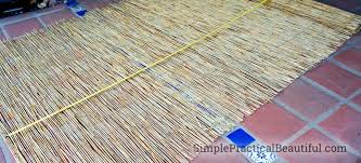 Diy Outdoor Bamboo Shades Simple