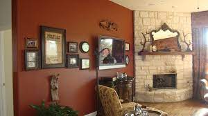 Rust Colored Accent Walls Mckinney