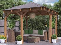 Leviathan Chunky Open Corner Gazebo 3m