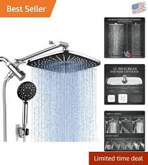 Wide Rainfall Shower Head With