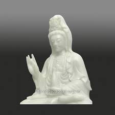 Dsf P152 Garden Marble Sitting Buddha