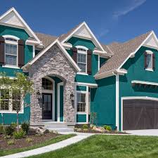 Ppf 56 Terrace Teal Flat Exterior Paint