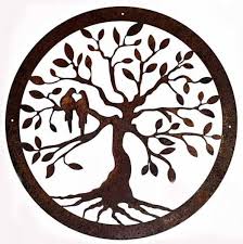 Tree Of Life Wall Art Large Steel