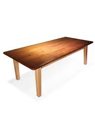 tapered leg oak barn wood table any