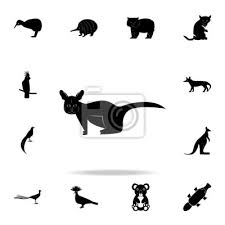 Australian Animal Silhouette Icons