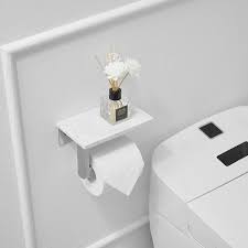 Bwe Wall Mount Toilet Paper Holder With