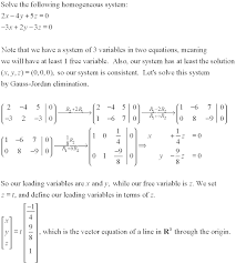 Systems Of Linear Equations Tutorial