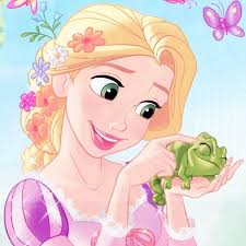 Rapunzel Icon Disney Princess Art