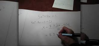 A Quadratic Formula Result Math