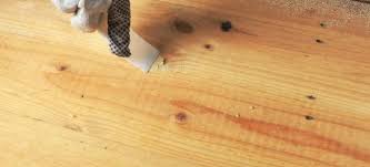 How To Apply A Stain Over Wood Filler