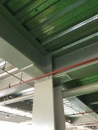 steel column beam joints in parking