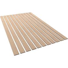 Ekena Millwork Sww55x94x0375ro 94 H X 3 8 T Adjustable Wood Slat Wall Panel Kit W 4 W Slats Red Oak Contains 11 Slats