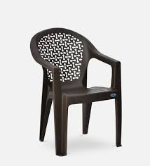 Buy Comfy Plastic Chair In Season Rust