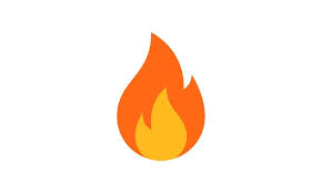 Fire Sign Fire Flame Icon Isolated On